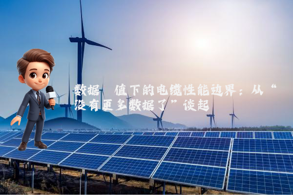 数据阈值下的电缆性能边界:从“没有更多数据了”谈起