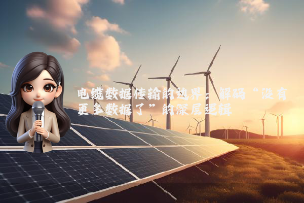电缆数据传输的边界:解码“没有更多数据了”的深层逻辑