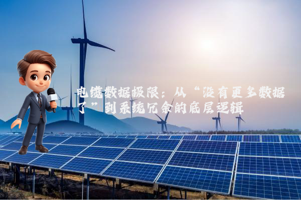 电缆数据极限:从“没有更多数据了”到系统冗余的底层逻辑