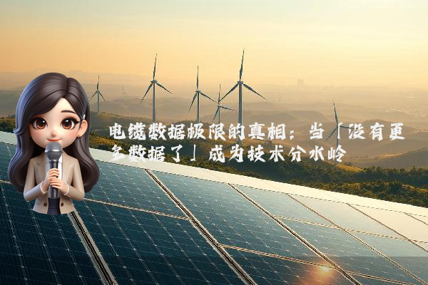 电缆数据极限的真相：当「没有更多数据了」成为技术分水岭