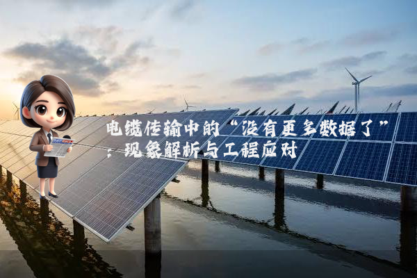电缆传输中的“没有更多数据了”:现象解析与工程应对