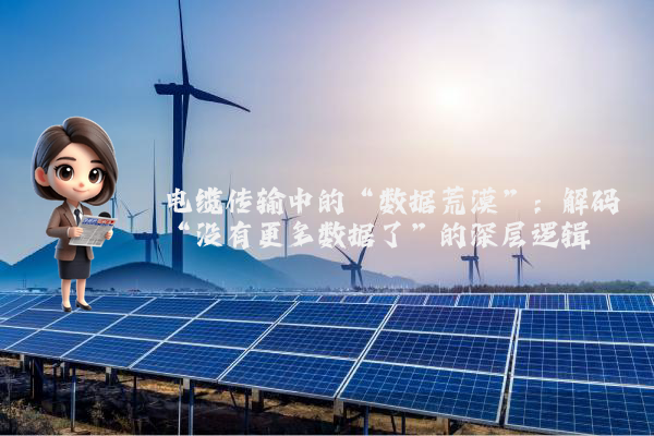 电缆传输中的“数据荒漠”:解码“没有更多数据了”的深层逻辑
