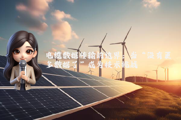 电缆数据传输的边界:当“没有更多数据了”成为技术挑战