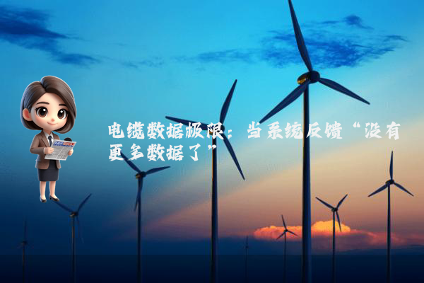 电缆数据极限：当系统反馈“没有更多数据了”