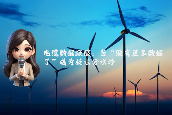电缆数据极限:当“没有更多数据了”成为技术分水岭