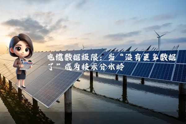 电缆数据极限：当“没有更多数据了”成为技术分水岭