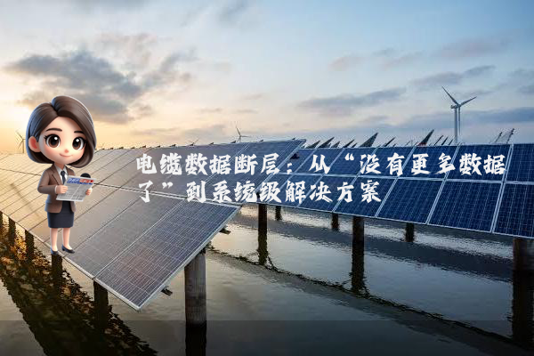 电缆数据断层:从“没有更多数据了”到系统级解决方案