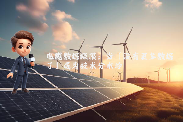 电缆数据极限：当「没有更多数据了」成为技术分水岭