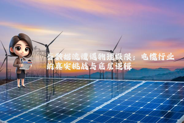 当数据流遭遇物理极限:电缆行业的真实挑战与底层逻辑