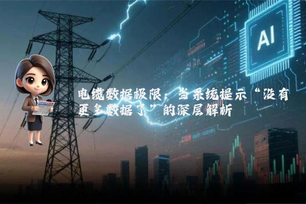 电缆数据极限：当系统提示“没有更多数据了”的深层解析